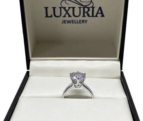 fake 3 carat diamond ring
